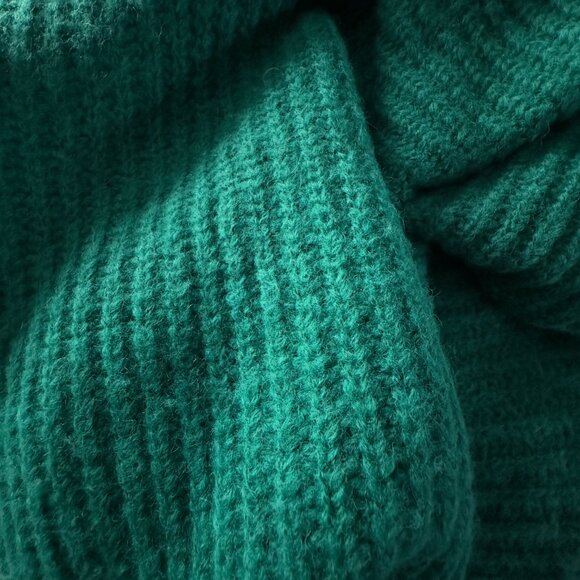 Daniela Anna Made in Italy – Emerald Green Sweater Dress (Size S) - Picture 4 of 4